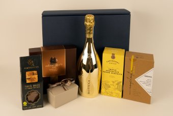 Coș Cadou BOTTEGA GOLD
