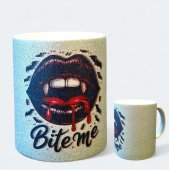Cana Ceramica personalizata “BITE ME”