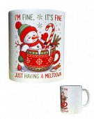 Cana Ceramica personalizata “MELTDOWN”
