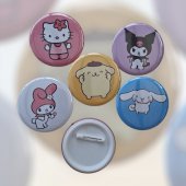 Set 5 insigne  HELLO KITTY AND FRIENDS